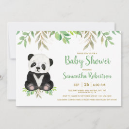 Invitación Gente de verde del oso Sexo Foto de Baby Shower Ne