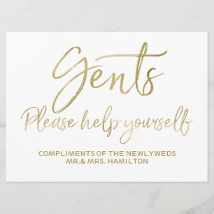 Invitación Gentes Por favor, ayúdense a firmar con el boda