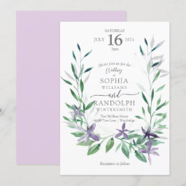 Invitación Gentle Fairy garden