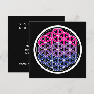 Invitación Geometría bisagrada