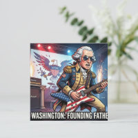 George Washington Estrella del Rock - Padre Fundad