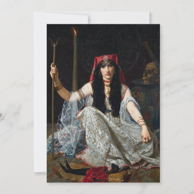 Invitación Georges Merle - La hechicería (Anverso)