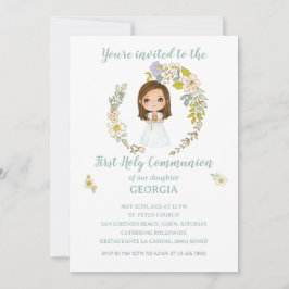 Invitación GEORGIA Primera Comunión