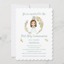 Invitación GEORGIA Primera Comunión