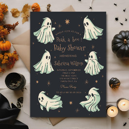 Invitación Ghost Halloween Spooktacular Baby Shower