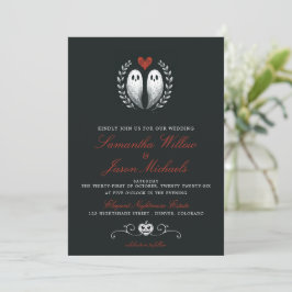 Invitación Ghost Love Boda