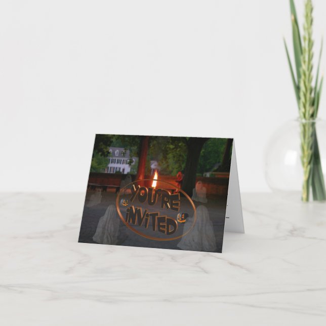 Invitación Ghostly (Anverso)