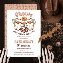 Ghouls quiere divertirse con la fiesta de cumpleañ