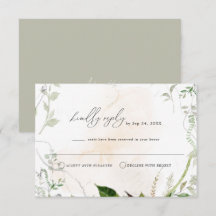 GIANNA Bohemian Etherial Greeneration RSVP Postcar