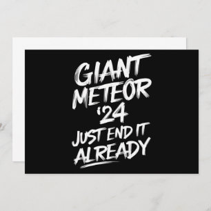 Invitación Giant Meteor 2024 Acaba De Terminarlo Ya