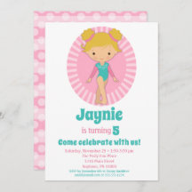 Gimnasia - Fiesta de cumpleaños rosado de la gimna