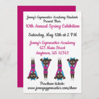 Gimnasia Gym Academia Exhibición Show