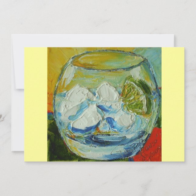 Invitación Gin Tonic (Anverso)