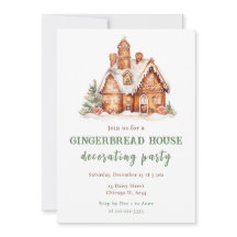 Gingerbread House Decoró a Navidades Fiesta