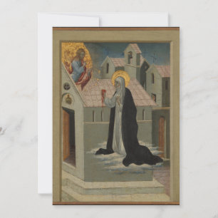 Invitación Giovanni di Paolo - Santa Catalina de Siena Excha