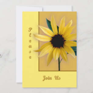Invitación Girasol