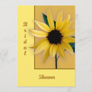 Invitación Girasol