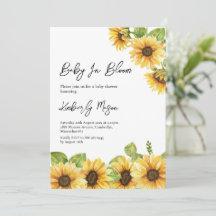 Girasol | Bebé en Flor Baby Shower
