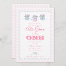 Girl Birthday Invitations - Every Day is a Gift