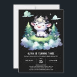 Invitación Girly Kids Cow Birthday<br><div class="desc">Añade un toque dulce y juguetón a tu celebración con la invitación al cumpleaños de las vacas Girly Kids. Diseñada con colores suaves y un bonito tema de vaca, esta invitación editable es perfecta para las niñas que aman los animales de granja. Descargue y personalice sus datos al instante antes...</div>