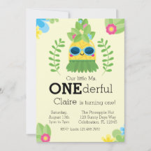 Girly Pineapple Sra. Onemaravilloso Primero