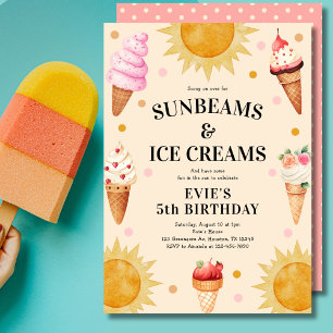 Invitación Girly se da cita en el Crema de Hielo