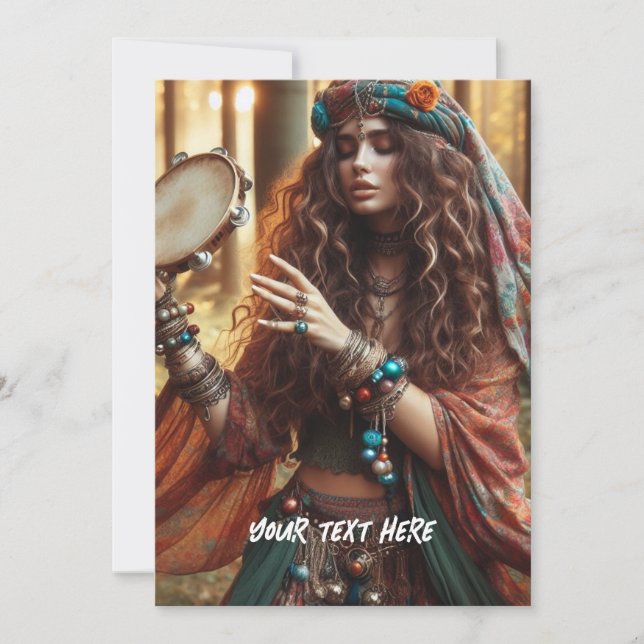 Invitación Gitana (Anverso)