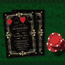 Glam Casino Royale Great Gatsby Bacheler Party