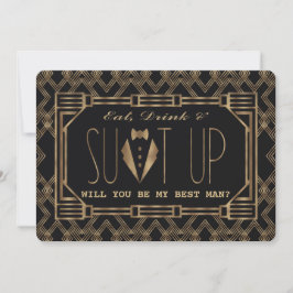 Invitación Glam Great WILL SEA MI MEJOR HOMBRE