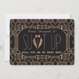 Invitación Glam Great WILL SEA MI MEJOR HOMBRE