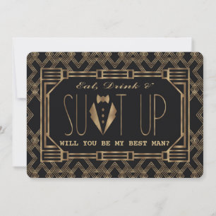 Invitación Glam Great WILL SEA MI MEJOR HOMBRE