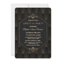 Glam Roaring 20's Great Gatsby Art Deco Sweet 16