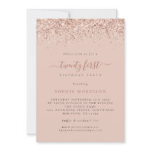 Glam Rosa Purpurina 21ª Fiesta de cumpleaños