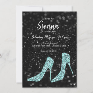 Invitación Glam Shoes High Heels para todas las ocasiones