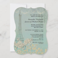 Glam Vintage Paris Parilish Estilish Bridal Shower