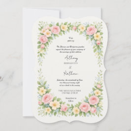 Invitación Glamorous Regency Garden Wedding by Bridgerton