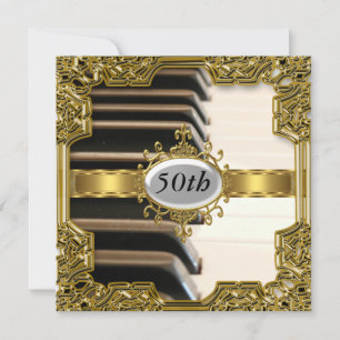 Invitación glamurosa y caliente de cumpleaños con