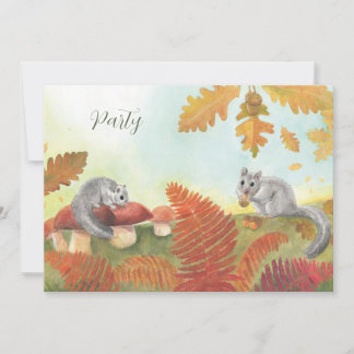 Invitación Glis Glis Personalizada