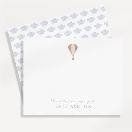 Invitación Globo de aire caliente , desde el vivero de, niño 