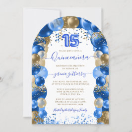 Invitación Globo de Quinceañera