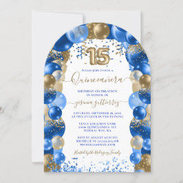 Invitación Globo de Quinceañera