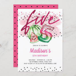 Invitación Globo de verano deja a Melón quinto cumpleaños