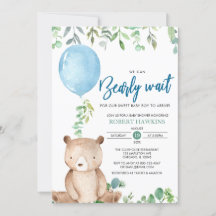 Globo Podemos Esperar A Que Teddy Bear Baby Shower
