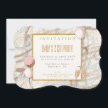 Invitación Globos de flautas de oro de 21 Fiestas glamorosos<br><div class="desc">Esto le dará a sus huéspedes la emoción del fiesta glam que también han sido invitados con este elegante diseño, con sus detalles en un borde de chispa dorado contra un telón de fondo giratorio con confeti dorado, flautas de champán y globos. Personalice fácilmente el texto a sus propios detalles...</div>