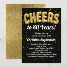 Globos de oro vitorean a 80 años 80 cumpleaños