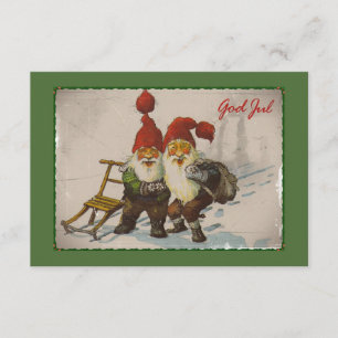 Invitación Gnome Friends en Navidades