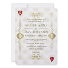 Gold Gatsby Casino Royale Vegas Poker Boda