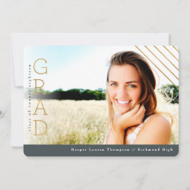 INVITACIÓN GOLD GRAD