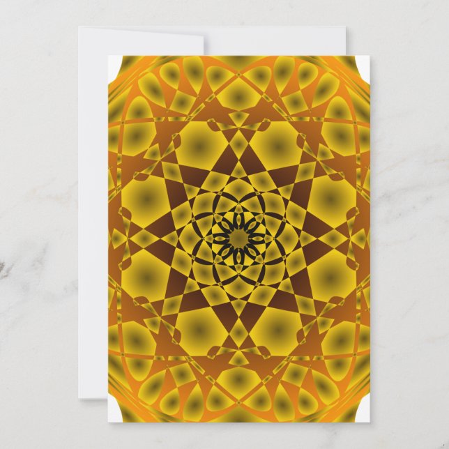 Invitación Golden card (Anverso)