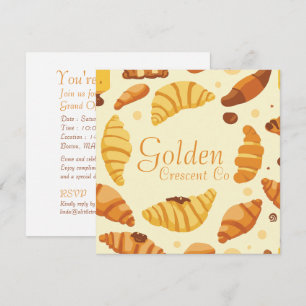 Invitación Golden Crescent Co